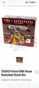 2018-19 Panini NBA Hoops Retail Hobby Box - 24 packs - Luka, Shai, Trae Rookies - Picture 1 of 1