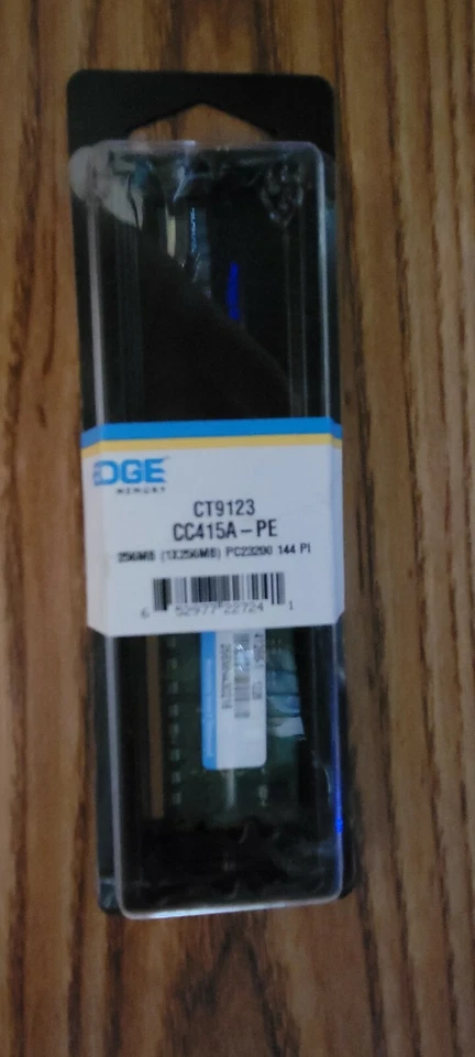 EDGE 256MB PC2 3200 MEMORY - Image 1 of 1