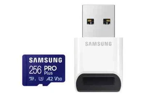 Carte mémoire microSDXC Samsung - Pro Plus 256 Go - Grade A - Photo 1 sur 3