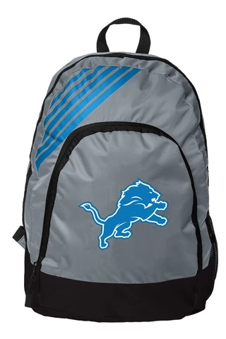 Detroit Lions BackPack Back Pack Book Sports Gym School Bag New Border Stripe Cover