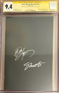 Solar #10 CGC SS 9.4 FIRMADO Jim Shooter Layton Valiant 1992 1er Guerrero Eterno - Imagen 1 de 2