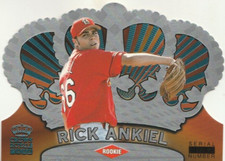 2000 Crown Royale Platinum Blue #114 Rick Ankiel/75