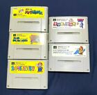 Lot of 5 Super Mario  World Collection  Super Famicom 