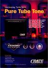 Crate Turbo Valve Original  Print Ad Pure Tube Tone