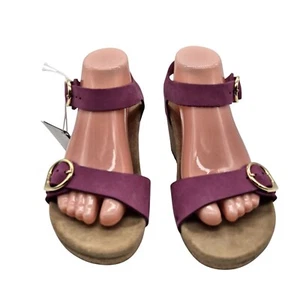 Papillio Birkentsock Women's Size 5 US 36 EU Soley Ring  Pink Sandals Wedge (216 - Picture 1 of 8