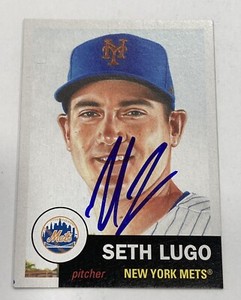 2020 Topps Living Set * SETH LUGO * Card #282 * New York Mets Signed Autographed