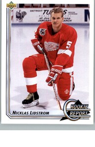 1992-93 Upper Deck   #363 Nicklas Lidstrom