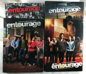 Lot of 4 DVD Entourage Complete Seasons 1 thru 3 dvd Sets HBO Series 10 Discs - Picture 1 of 9