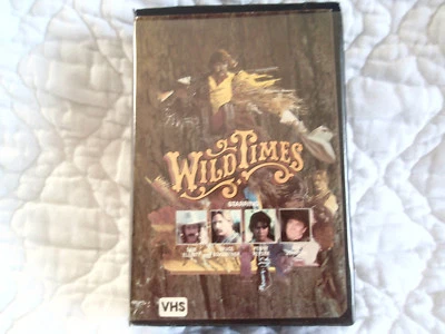 WILD TIMES VHS PRISM CLAMSHELL WESTERN SAM ELLIOTT BEN JOHNSON BRUCE BOXLEITNER - Image 1 of 4