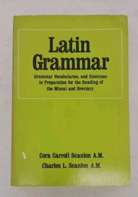 Latin Grammar-Preparation For Missal and Breviary-1976-Cora Scanlon - Image 1 of 4