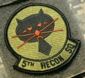 PARCHE OCP NEGRO GATO 5TO RECONOCIMIENTO U-2 AVIÓN ESPÍA DE GRAN ALTITUD CAT vêlkrö - Imagen 1 de 9