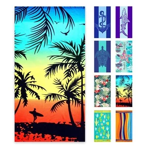Microfiber Beach Towel Oversized - Quick Dry Beach Towels Lightweight Thin fo... - Picture 1 of 7