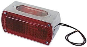 custom rectangle / box taillight = chopper, custom, cafe racer - FREE SHIP (US)! - Imagen 1 de 1