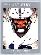 2022 SAGE Artistry #95 Brandon Smith SILVER Carolina Panthers/ Penn State