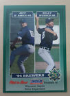 1994 Milwaukee Brewers Police Cards - Wisconsin Rapids Police Department