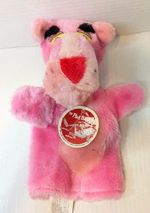 Marioneta de mano vintage 1980 Pink Panther Mighty Star United Artists en muy buena condición - Imagen 1 de 13