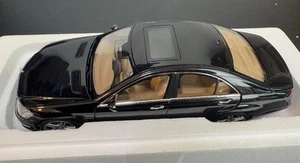 AUTOart Mercedes-Benz S63 AMG 1:18 nero usato dal Giappone - Foto 1 di 6