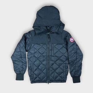 Canada Goose Pritchard Jacket Sz XS Black Men’s Quilted Down Hooded Winter Coat - Picture 1 of 17