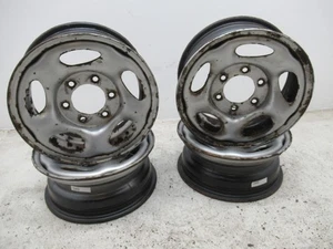 Nissan Terrano II Ford Maverick 4x Stahlfelgen  6J  15 Zoll ET25  #349 viel Rost - Picture 1 of 24