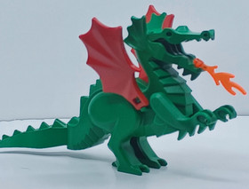 Lego Classic Green Dragon Minifigure Wings 6076 9376 6082 CMF Rare Vintage Lot 