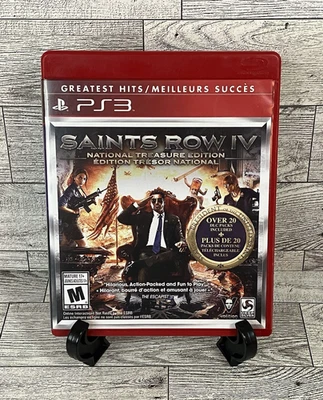 Saints Row IV 4: National Treasure Edition PS3(PlayStation 3)全新带盒完整完好 — 第 1/4 张图片