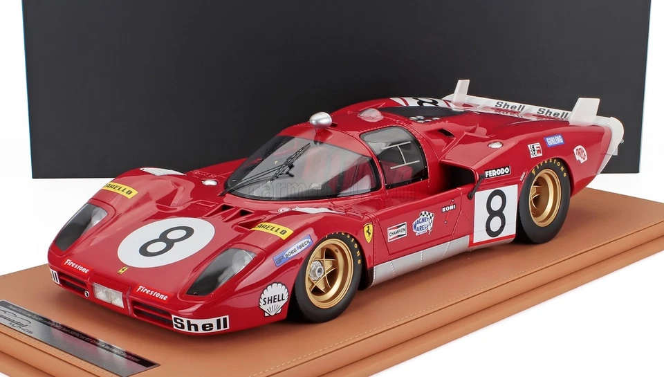1/12 TECNOMODEL - FERRARI - 512S 5.0L V12 TEAM SEFAC SPA FERRARI N 8 24h TM12-02 - Immagine 1 di 1