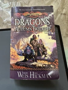 Dragons of Autumn Twilight Dragonlance Chronicles Volume I Weis & Hickman - Imagen 1 de 6