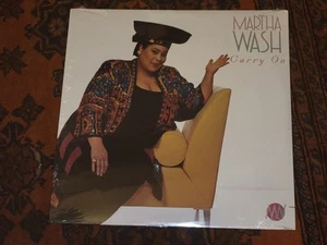 12": MARTHA WASH-Carry On/ Masters At Work Dub & Dance Mixes 6 TRK Single SEALED - Picture 1 of 4