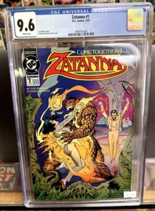 1993 DC Comics Zatanna #1 Four Issue Mini Series CGC 9.6 - Picture 1 of 2