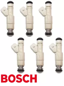6 X BOSCH 36LB/380CC FUEL INJECTOR FOR HOLDEN COMMODORE VT VX VY L67 S/C 3.8L V6 - Picture 1 of 1