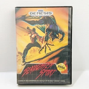 Slaughter Sport + Box & Manual - Sega Genesis - Tested & Working - Free Postage - Picture 1 of 5