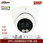 Dahua AI Starlight Camera IPC-HDW5241TM-AS 2MP WDR IR POE Mic Eyeball Camera UK