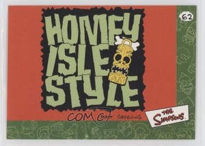 2000 Artbox The Simpsons Collectible Stickers Homey Isle Style #62 0hr