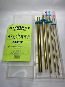 FASTURN Sistema di tornitura per tubi in tessuto Set di 6 in scatola di plastica 9 pezzi - Foto 1 di 5