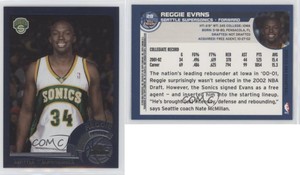 2002-03 Topps Chrome Reggie Evans #28 Rookie RC