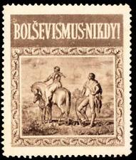 Czechoslovakia - Bolshevik Label Unused no gum.