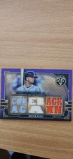 2022 Topps Triple Threads Relics Buster Posey Amethyst  Parallel /27 #TTR-BP2