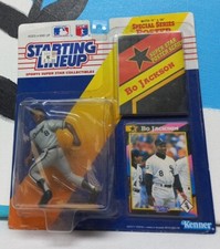  Starting Lineup BO JACKSON Vintage 1992 Baseball Action Figure Card Poster.