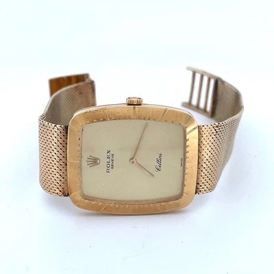Rolex Geneve Cellini 1981 vintage oro amarillo de 18 quilates 4087 Foto 1 de 4