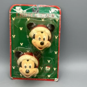 Set 2 copri luci natalizie vintage Kurt Adler Disney Topolino - Foto 1 di 13