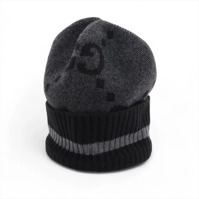 Gucci 676827 Gorra Tejida M Gris Cachemira Foto 1 de 4