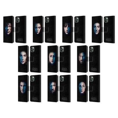 HBO GAME OF THRONES VALAR MORGHULIS LEATHER BOOK CASE FOR APPLE iPHONE PHONES - Image 1 of 4