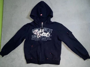 Ecko Unltd Boys Medium (10/12?) Hoodie Full Zip Sweater Sweatshirt Navy Blue  - Picture 1 of 10