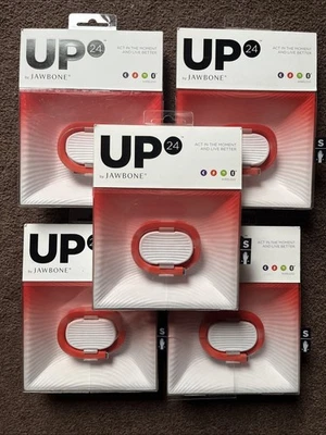 Up24 By Jaw Bone 活动跟踪器腕带红色,尺寸 S — 第 1/3 张图片