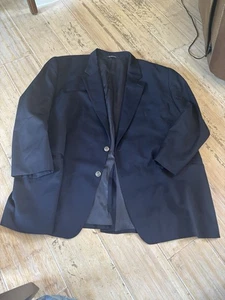Jack Victor Herren 2 BTN Einfarbig Blau Sport Mantel Jacke Blazer Gr. 56 - Bild 1 von 8