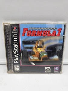 Formula 1 Sony PlayStation 1 PS1 Video Game with Manual Tested and Working - Picture 1 of 4