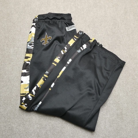 Zubaz Athletic Pants Adult S NFL Team Apparel New Orleans Saints Camo Pattern Cover