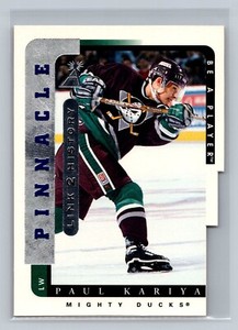1996-97 Pinnacle - Paul Kariya - Link 2 History Die Cut - #LTH-6B - Ducks