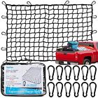Cargo Net for Truck Pickup 4'x6' Stretches to 8'x12' Heavy Duty Truck Bed Cargo