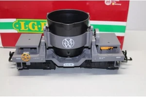 LGB 40560 4-Achser Raw Iron Wagon Gussstahlwagen Gauge G Boxed - Picture 1 of 5
